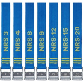 NRS 1.5" Heavy Duty Straps 12' Pair Iconic Blue