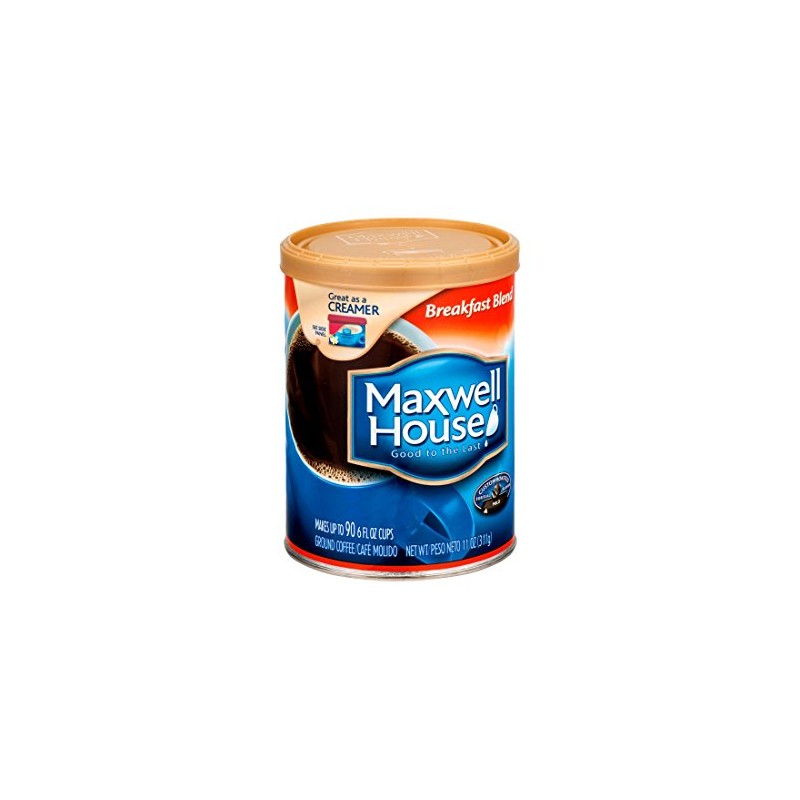 Maxwell House Breakfast Blend Mild Coffee, 11 oz