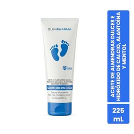 Quimoderm Diab Aceite de Almendras Dulces, Hidróxido de Calcio, Alantoína, Alcanflor y Mentol Crema Hidratante Ideal para Pies, Codos y Manos con 225 