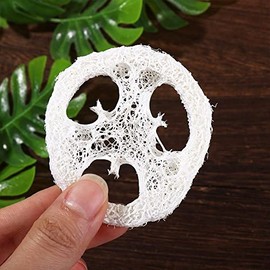 Kopida- Esponja de lufa totalmente natural: nuestras esponjas de lufa orgánicas están hechas de fibras de plantas de lufa 100% naturales que se cosech