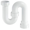 McAlpine SD10 Tubular Swivel 'S' Trap, White