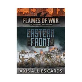 Battlefront Flames of War FW256UCB Axis Allies Unit & Command Cards Unit and Command Cards