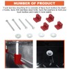 PETCHOR Truck Tool Box Mounting Kit No Drill, J Hook