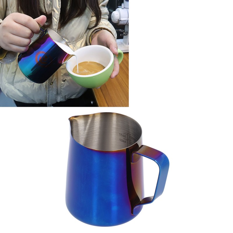 Stainless Steel Frothing Pitcher Milk Coffee Frothing Cup with Inner