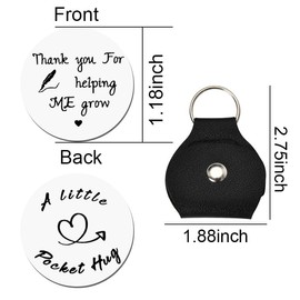 Pocket Hug Memorial Token Gifts for Loss of Mom Bereavement Remembrance Gifts for Loss of Mother Sympathy Pocket Hug Coin Keychain Gift for Loss of Loved One Memorial Keepsakes for Women Men