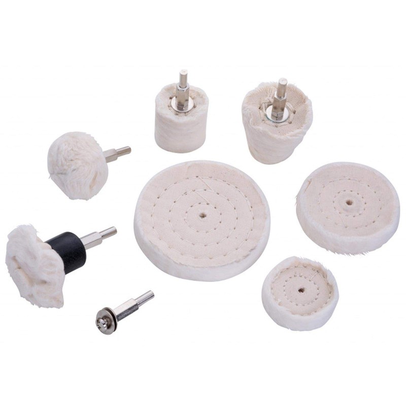 Bluespot 19037 8 PCE Buffing Wheel Set