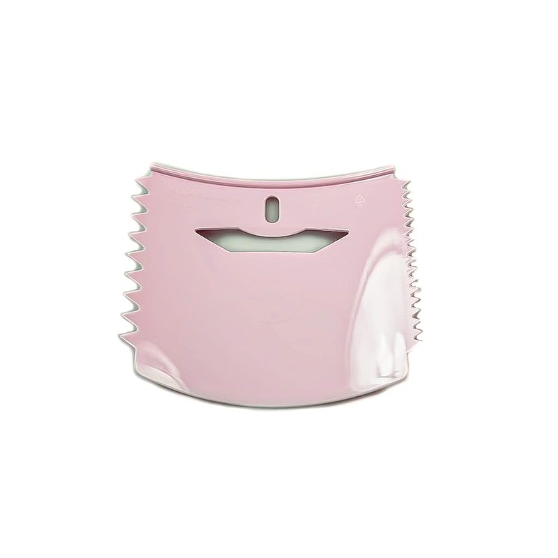 Tupperware Dough Card Baking Aid Dough Scraper Pink