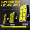 AUIMSOCO H11 H9 H8 LED Headlight Bulbs Kit Super Bright