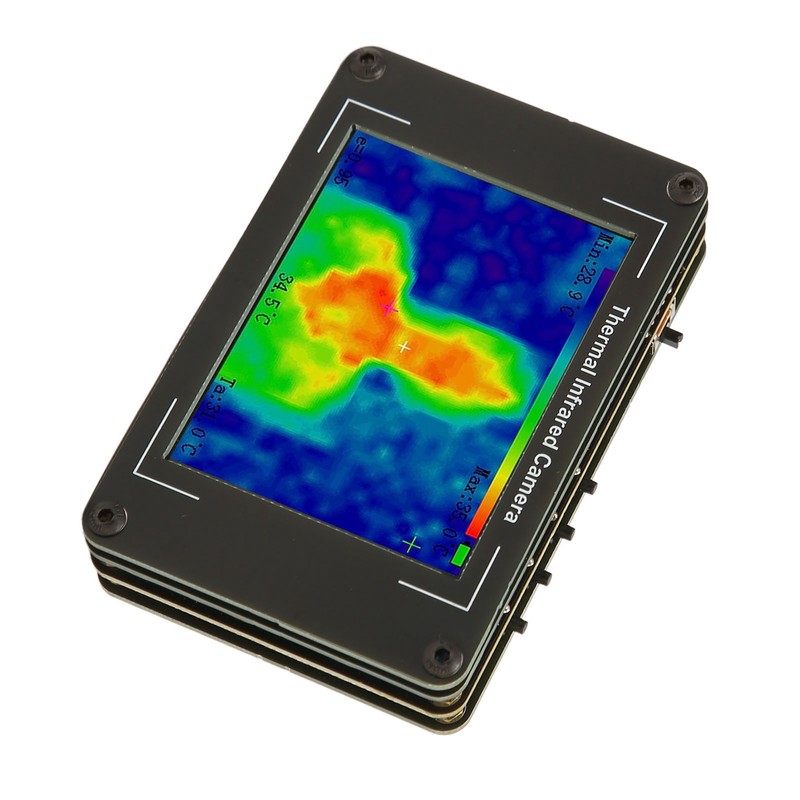 Infrared Thermal Imager 3.4inch LCD Display 1800mAh Rechargeable Infrared Thermal