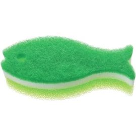 Marna Fish Sponge Set of 5 (Deep Green) R450DG