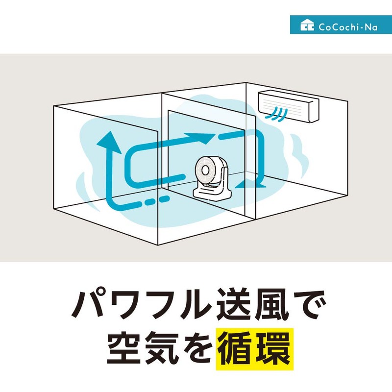 Doshisha CIRKILATOR Circulator, 5.5 inches (14 cm), Can Be Disassembled
