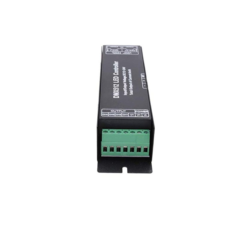 LED RGB DMX512 Decoder Controller 4x4A 16A 4 Channel Digital