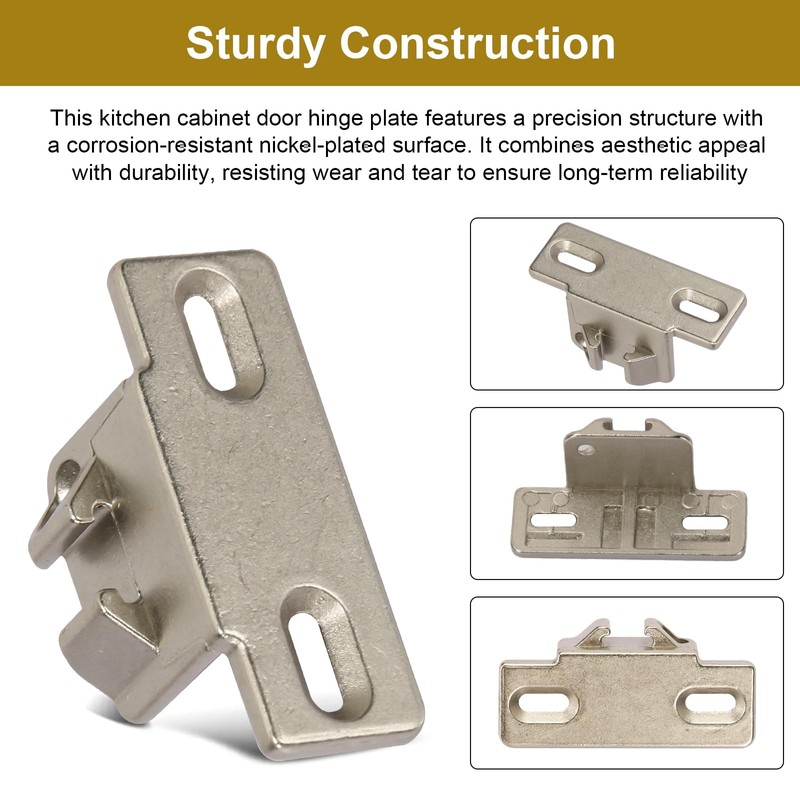 Hinge Mounting Plate Replacement for Blum 1 5/8" Overlay 110