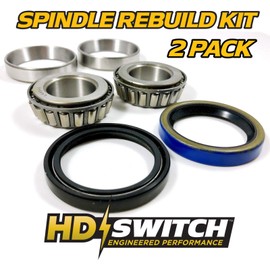 HD Switch (1 Kit) Spindle Rebuild Kit Replaces Scag 461663 Seals & Taper Bearings Velocity Deck