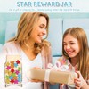 JarThenaAMCS Magnetic Glitter Star Reward Jar Positive Incentive Behavior Chart