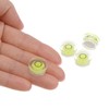 sourcing map Round Bubble Level 16x7.5mm Mini Circular Precision Spirit