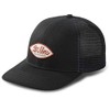 Dakine Surf Script Trucker Cap Hat Black - Cotton Twill
