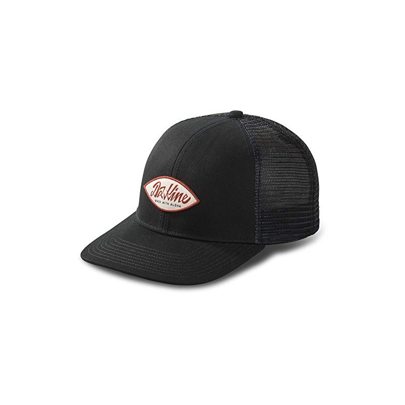 Dakine Surf Script Trucker Cap Hat Black - Cotton Twill