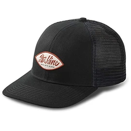 Dakine Surf Script Trucker Cap Hat Black - Cotton Twill with Curved Brim - Adjustable Press Stud, nero