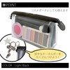 Sun-Star Stationery Pen Case Clear Pouch Mitte Gusset Light Black