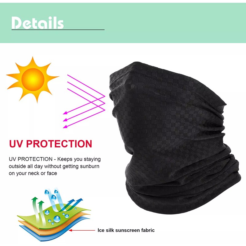 Unbranded Neck Gaiter Balaclava Face Mask Cooler Sun Protection Scarf