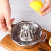 Stainless Steel Manual Citrus Juicer Orange Squeezer Fruit Press Home