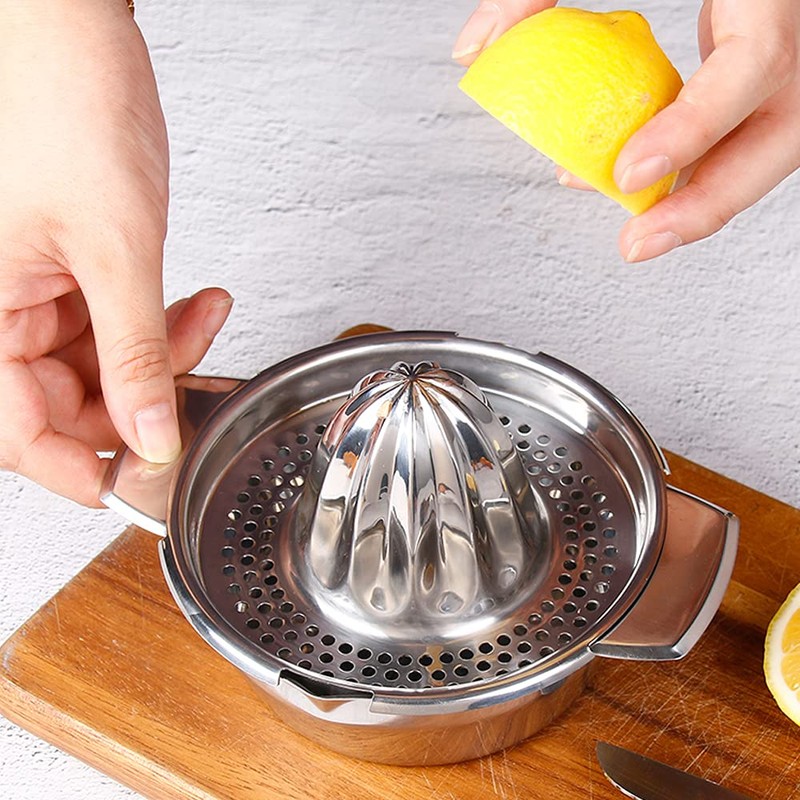 Stainless Steel Manual Citrus Juicer Orange Squeezer Fruit Press Home
