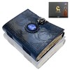 Urban Leather Lapis 3 Moon Celtic Grimoire Book of Shadows