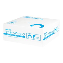 Saraya 51112 Hair Caps, Blue, 100 Count, Non-Woven Fabric, Disposable