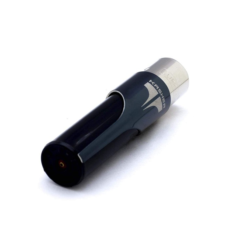 Kasher 360 Round Lighter Tool with Lighter - Stainless Steel