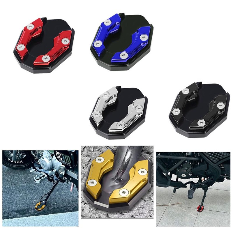 Bike Stand, Side Stand, Plate Alloy, Universal Anti-Slip, Rustproof, Kickstand