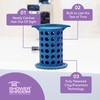 ShowerShroom the Revolutionary 2" Stand-Up Shower Stall Drain Protector Hair