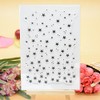Welcome to Joyful Home - Sello transparente con diseño de estrella de Navidad para hacer tarjetas, decoración y álbumes de recortes