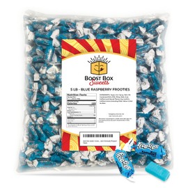 Frooties Tootsie Rolls Tootsie Frooties Candy Frooties Candy Bulk Blue Raspberry Frooties Individually Wrapped Bulk Chewy Tootsie Roll Candy (5 Pound)
