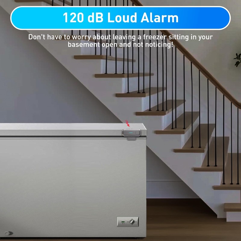 Daytech Refrigerator & Freezer Door Alarm - Adjustable 1-4 Minute