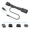 Radar Detector Power Adapter RJ11 Plug (10P Type D) Compatible