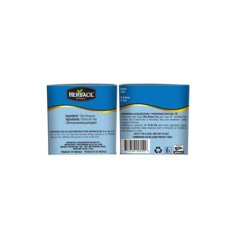 Herbacil Té Tila, Pack Of 1