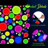 Haull 2 Pack Neon Light up Dance Floor Glow in