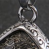 Buddha Pendant Arc Cutting Ethnic Style Beautiful Practical Stainless Steel