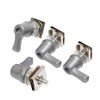 AQIMY Motorcycle Saddlebag Lever Lock Bolt Nut Kit for Harley