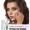 Sombra Líquida Cosmetics Con Glitter Diamond Daze Tono Eye