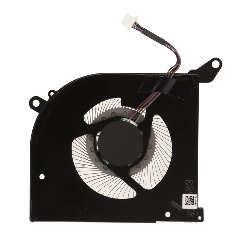 For MSI GS66 Cooling Fan 4pin Connector Aluminum Alloy Easy