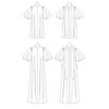 Vogue Patterns V1723B5 Misses Special Occasion, White