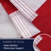 Bradford American Flag 4x6 ft Pole Sleeve for Outside, Heavy