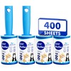 Extra Sticky Lint Roller, Mega Value Set 400 Sheets for