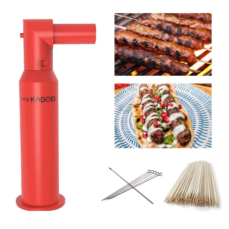Easy Kabob Maker - Grilling BBQ and Kitchen Gadget