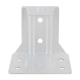 Gorise 4 Pcs Curtain Installation Brackets Venetian Blind Support Brackets Heavy Duty Center Support Set