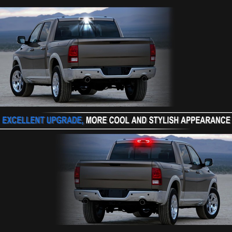 SHINEFIT LED 3rd Brake Light Replacement for Ram 1500 Classic
