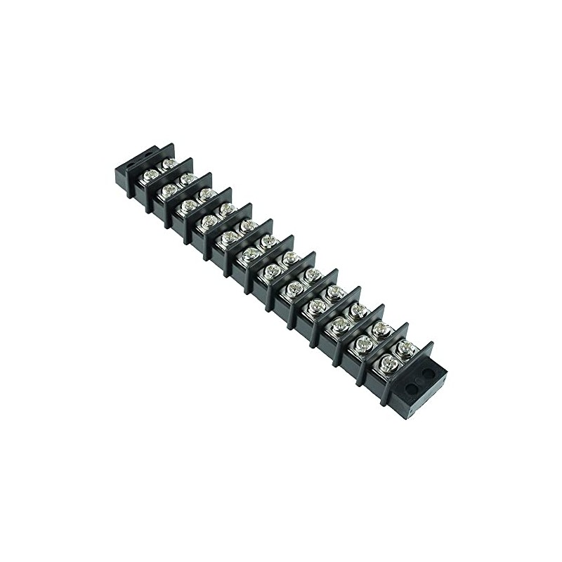 12 Way Screw Barrier Terminal Block Busbar Marine Boat Automotive