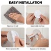 dancepandas Pack of 3 Soap Dish with Drain Soap Holder